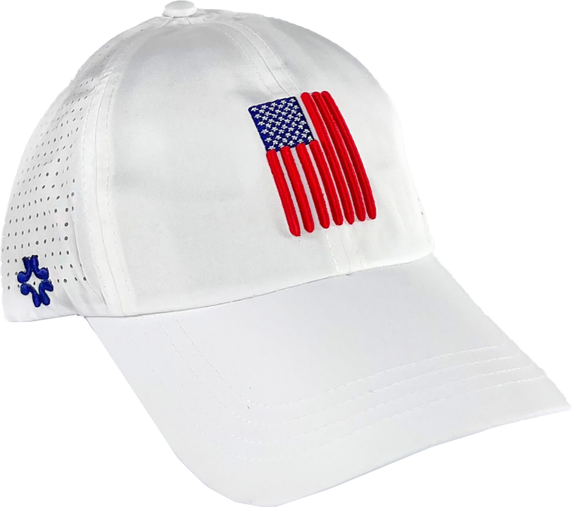 VimHue Women's Flag Puff Sun Goddess Tuck-In Strap Golf Hat