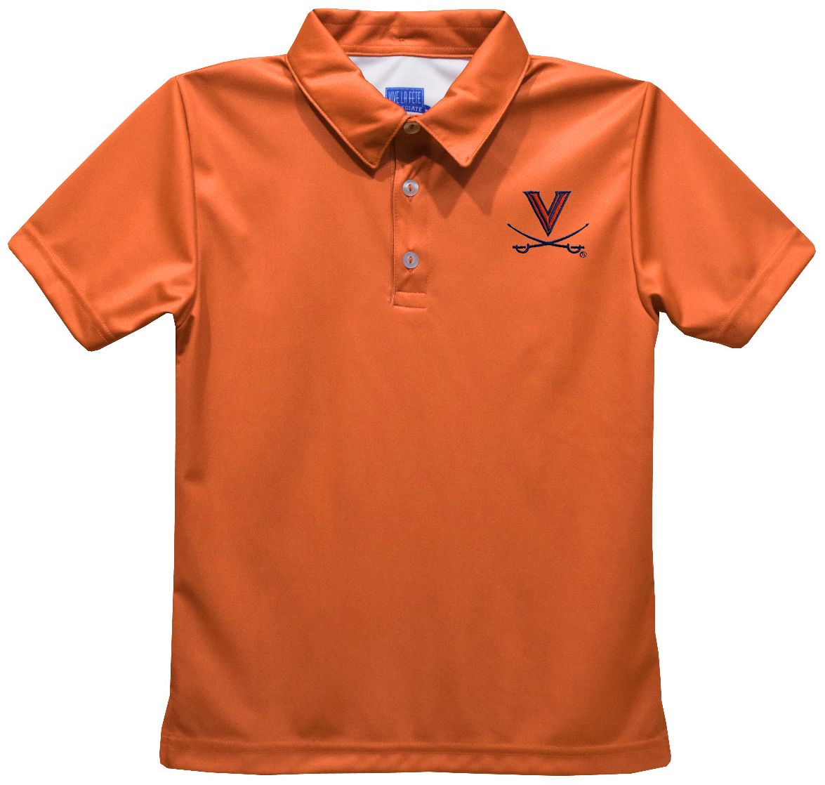 Vive La Fete Boys' Virginia Cavaliers Orange Polo