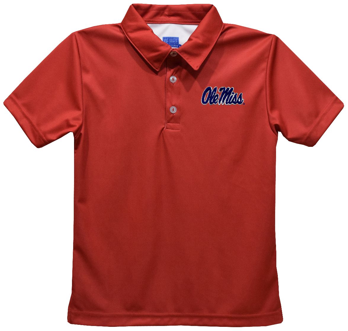 Vive La Fete Boys' Ole Miss Rebels Red Dave Polo