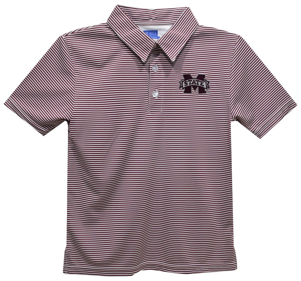 Vive La Fete Boys' Mississippi State Bulldogs Maroon Polo