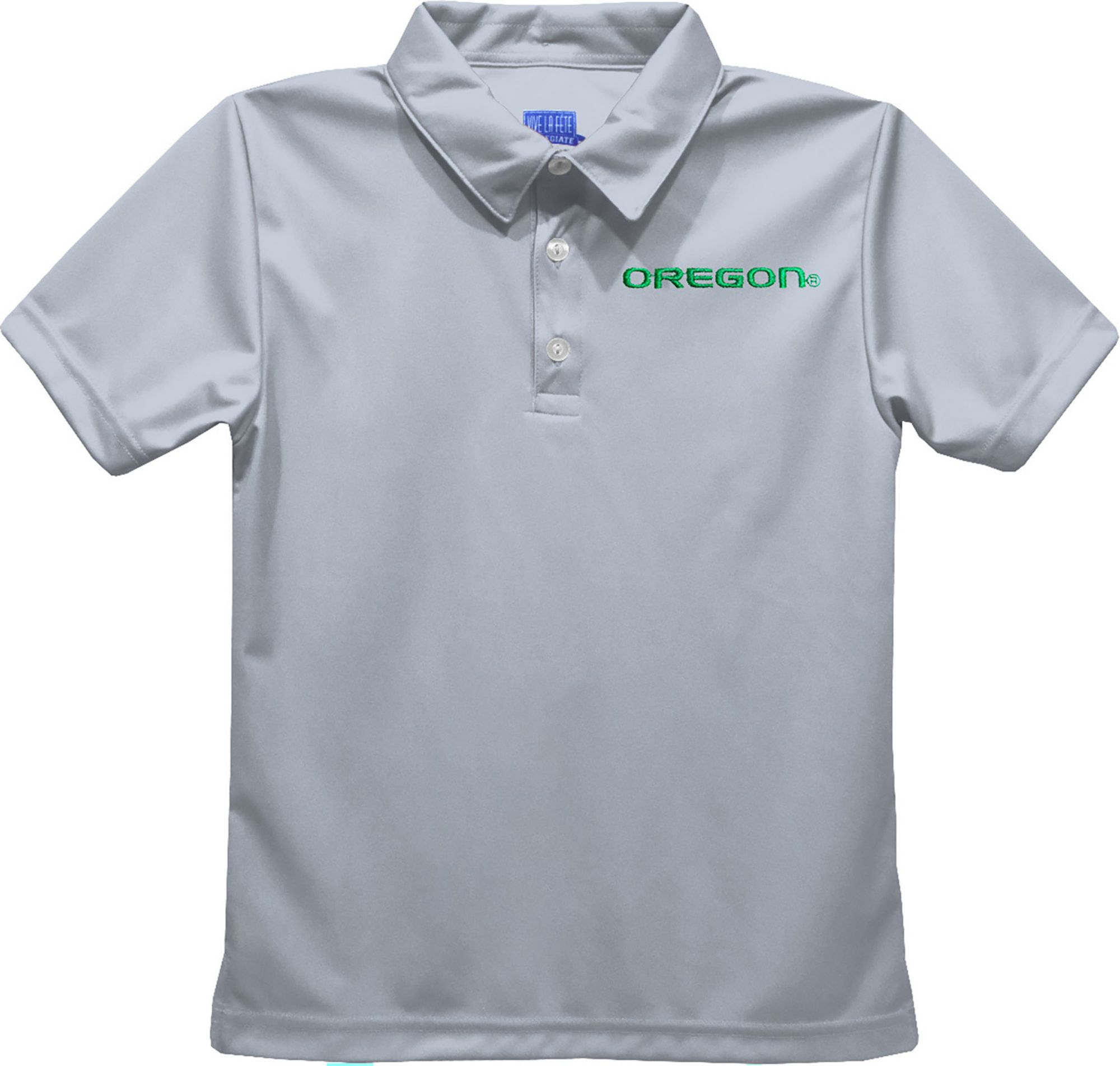 Vive La Fete Boys' Oregon Ducks Gray Dave Polo
