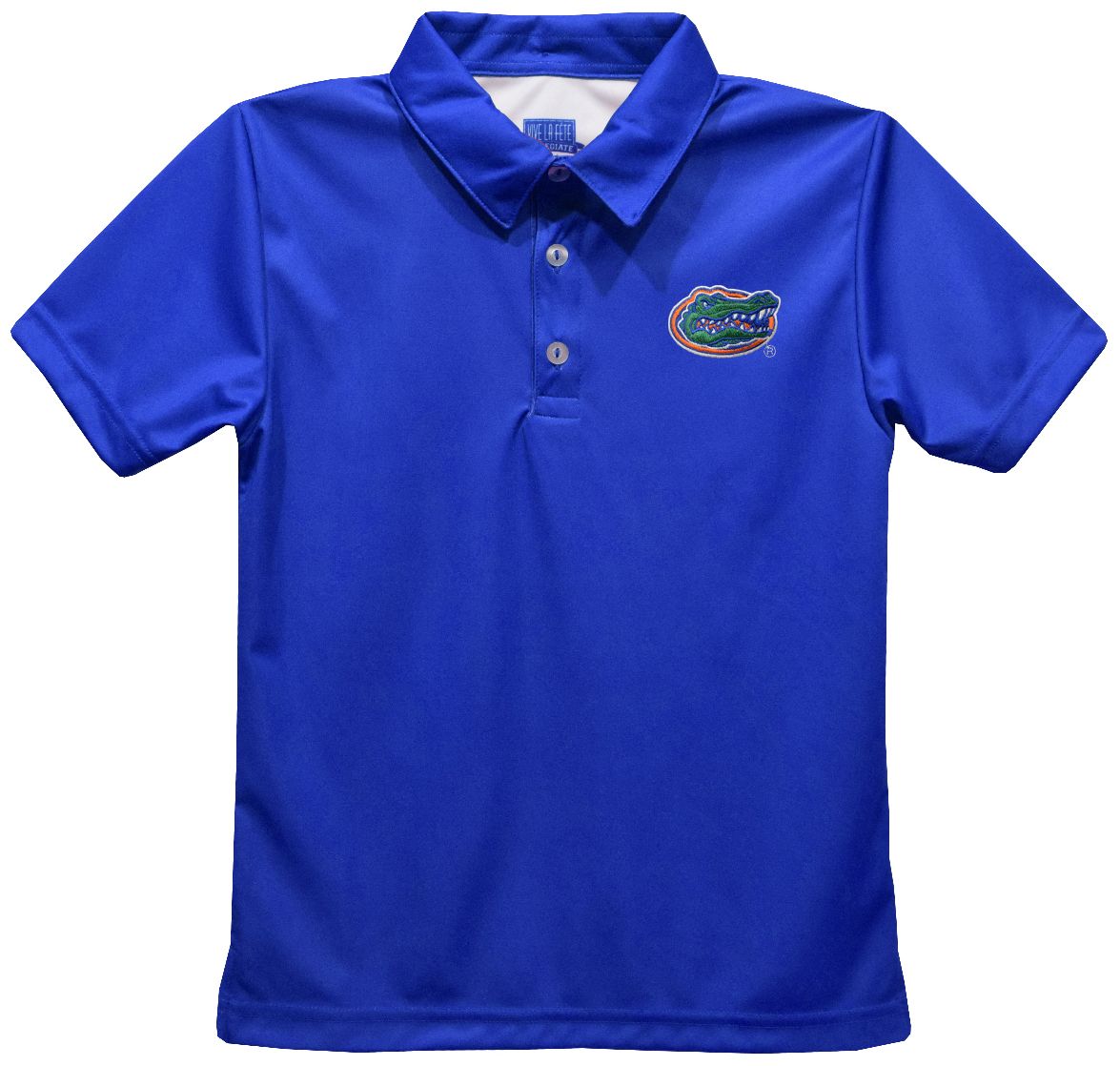Vive La Fete Boys' Florida Gators Blue Dave Polo