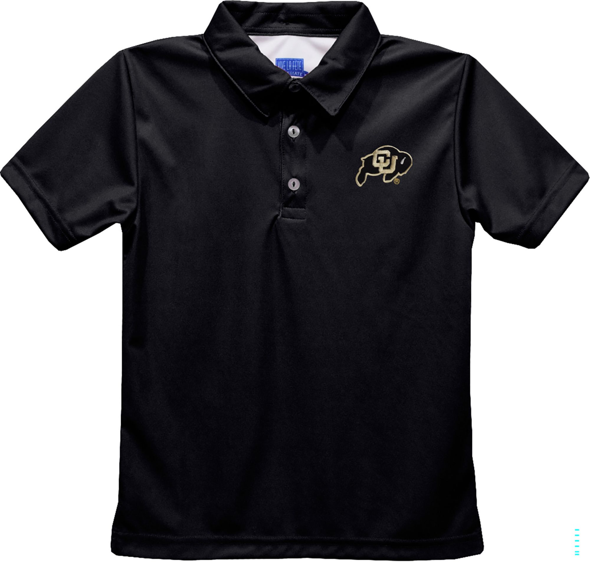 Vive La Fete Boys' Colorado Buffaloes Black Dave Polo