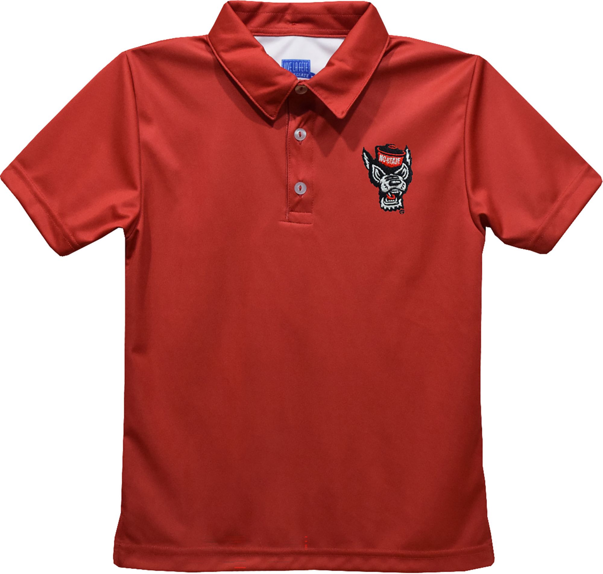Vive La Fete Boys' NC State Wolfpack Red Dave Polo