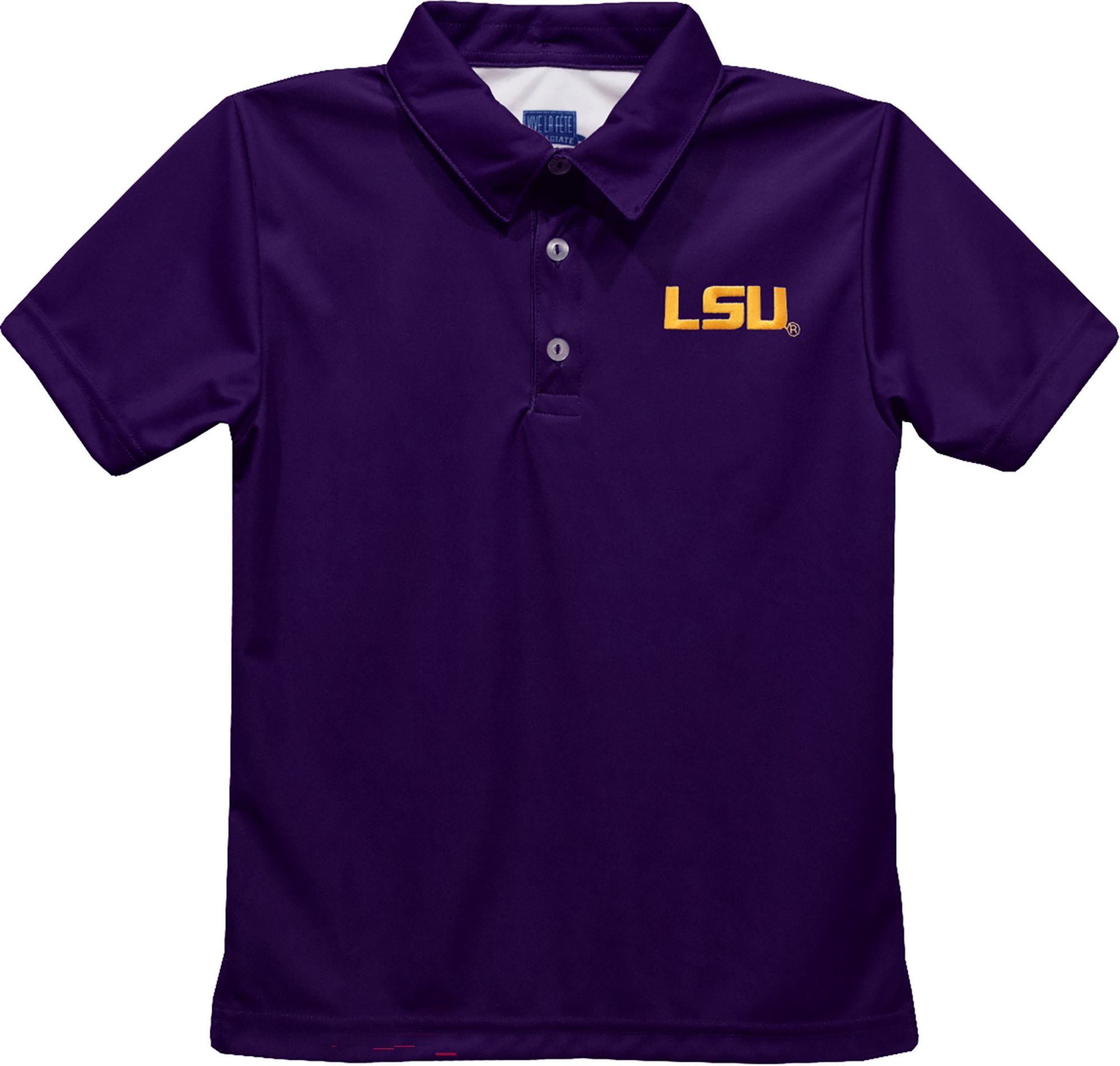 Vive La Fete Boys' LSU Tigers Purple Polo