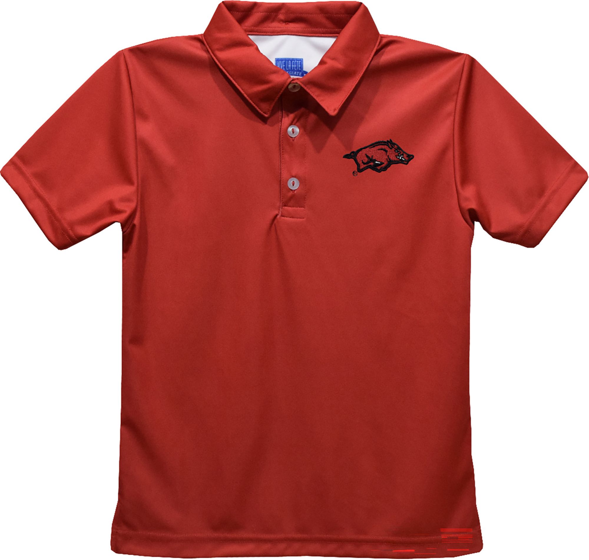 Vive La Fete Boys' Arkansas Razorbacks Red Dave Polo