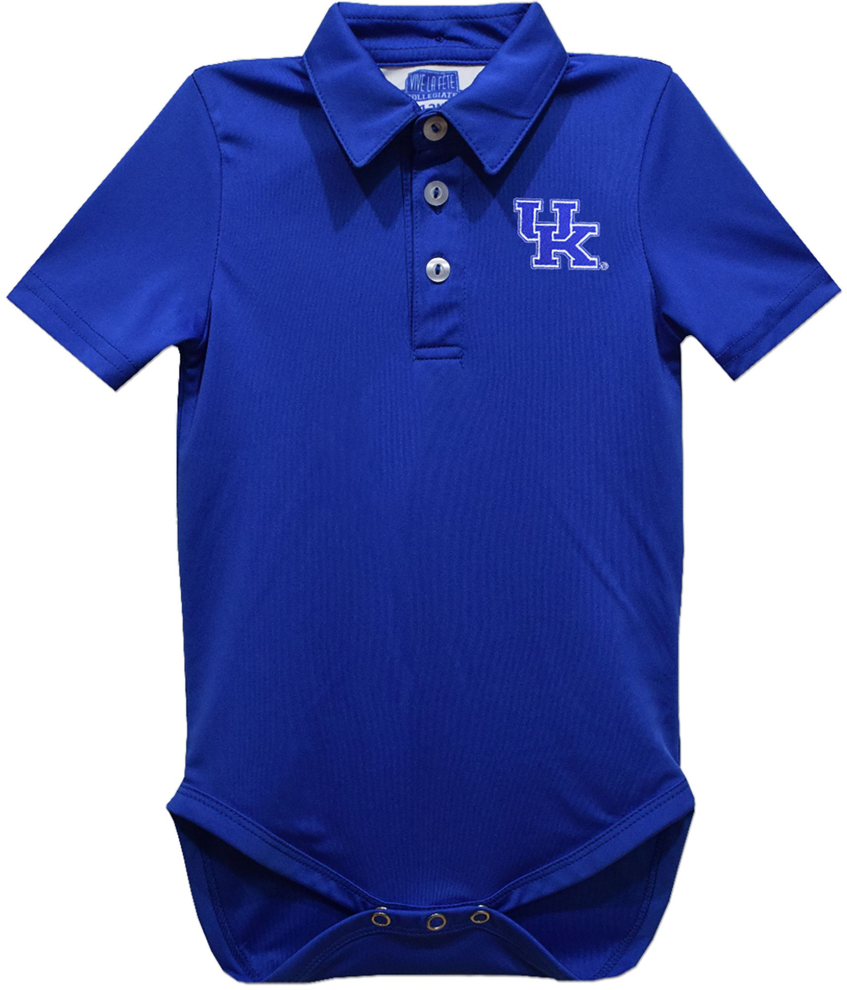 Vive La Fete Infant Kentucky Wildcats Blue Ted Polo Creeper