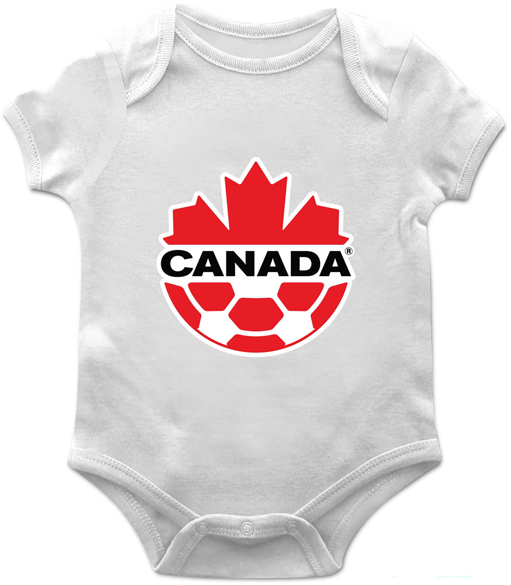 Vive La Fete Youth Canada National Team Badge White Bodysuit