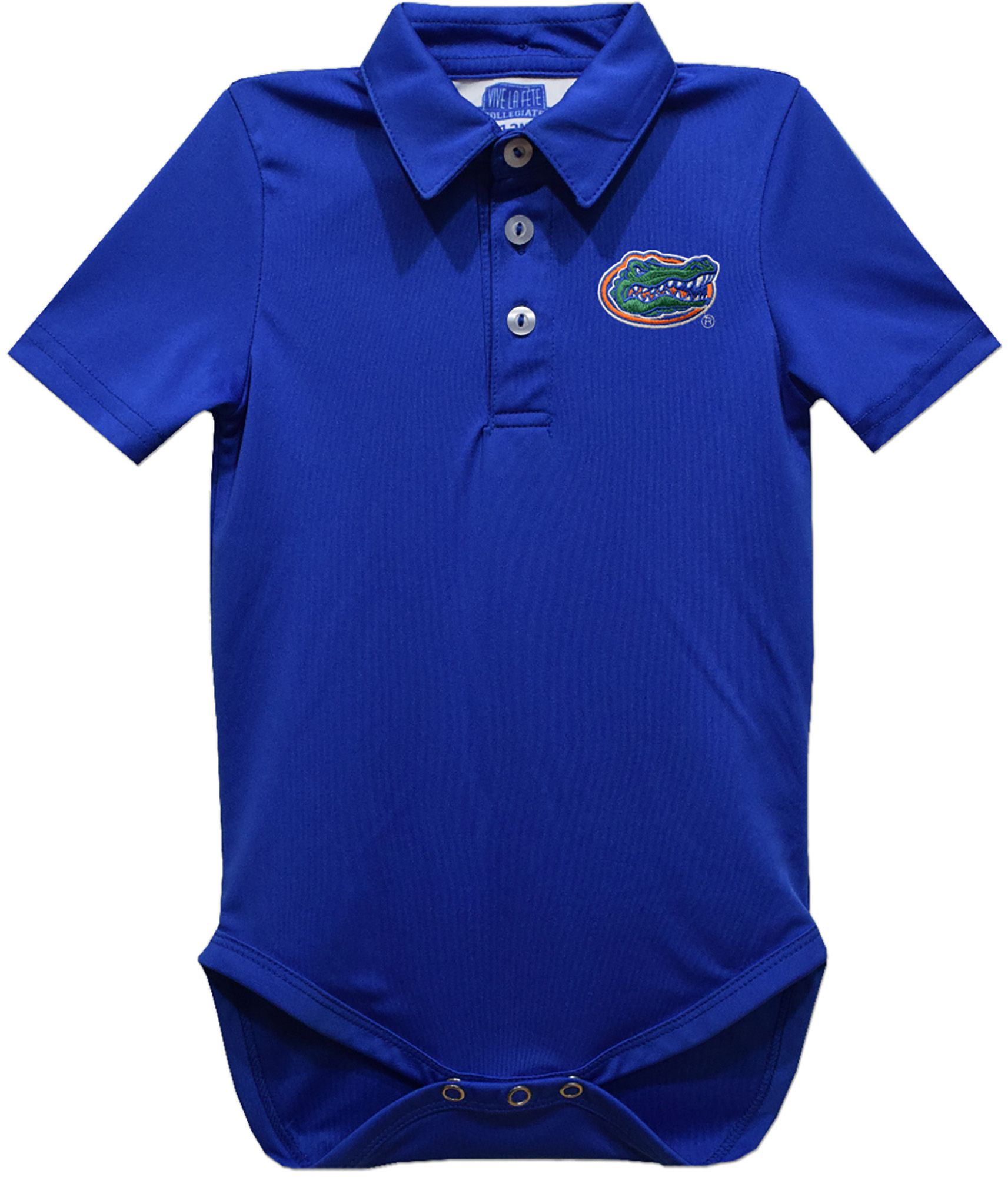 Vive La Fete Infant Florida Gators Royal Ted Polo Creeper