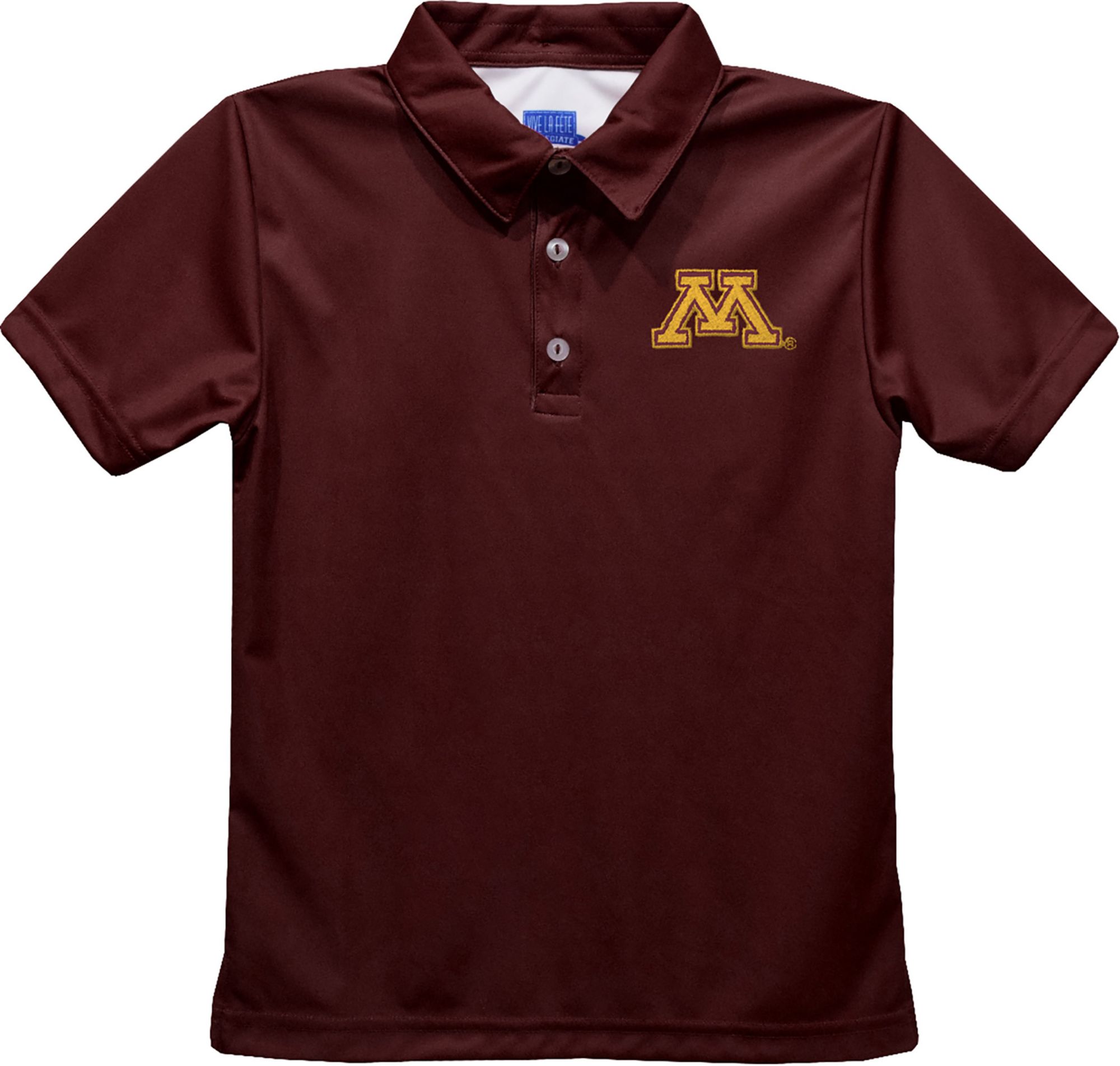 Vive La Fete Infant Minnesota Golden Gophers Maroon Ted Polo Creeper