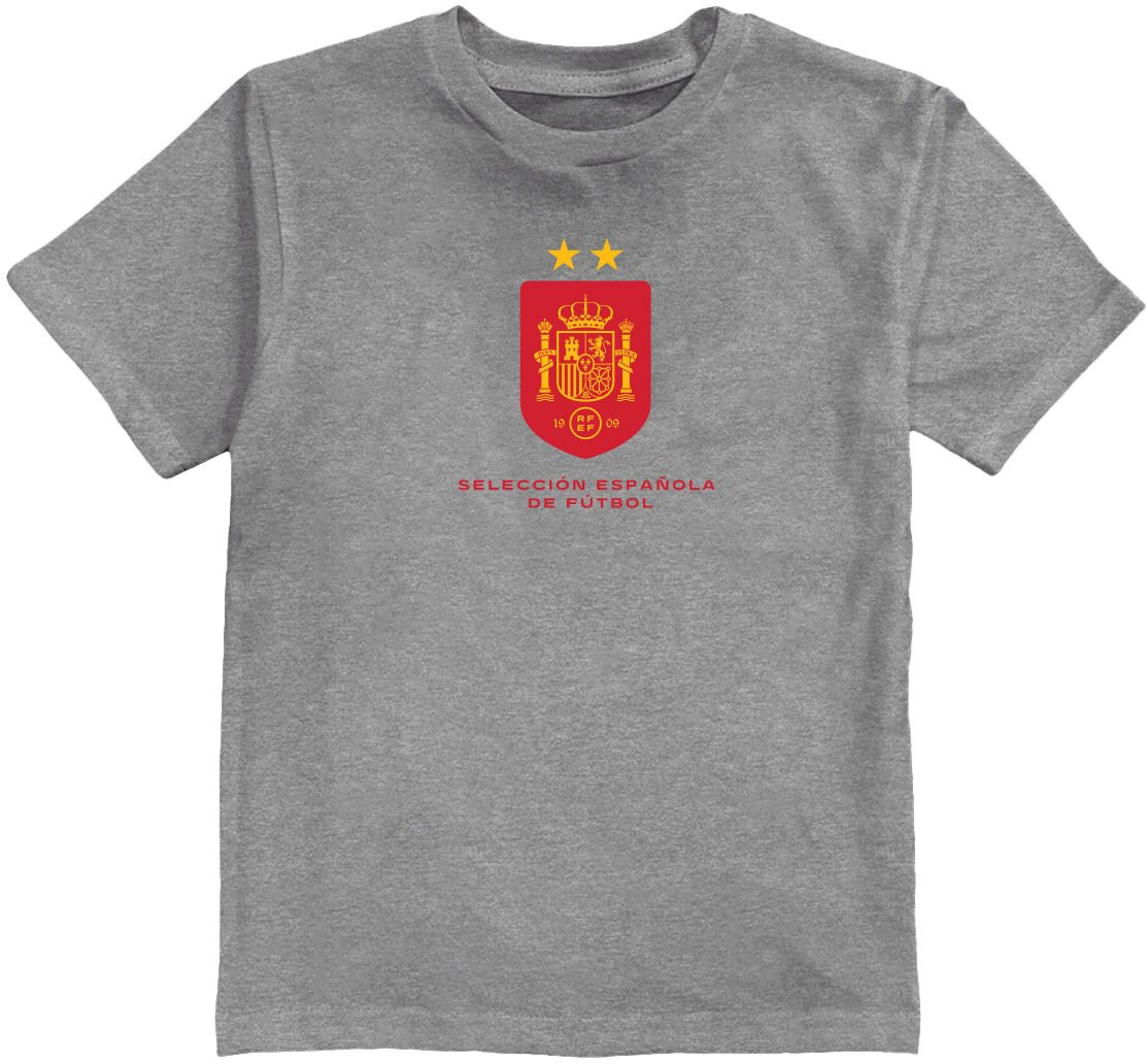 Viva La Fete Youth Spain National Team Badge Red T-Shirt