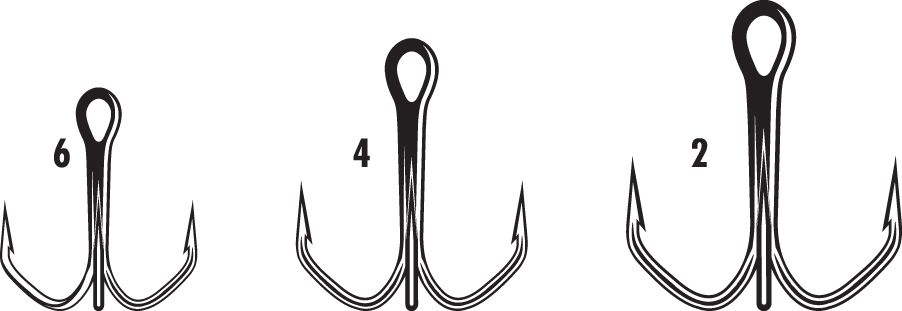 VMC 2X Barbarian Trebel #2 Fish Hook