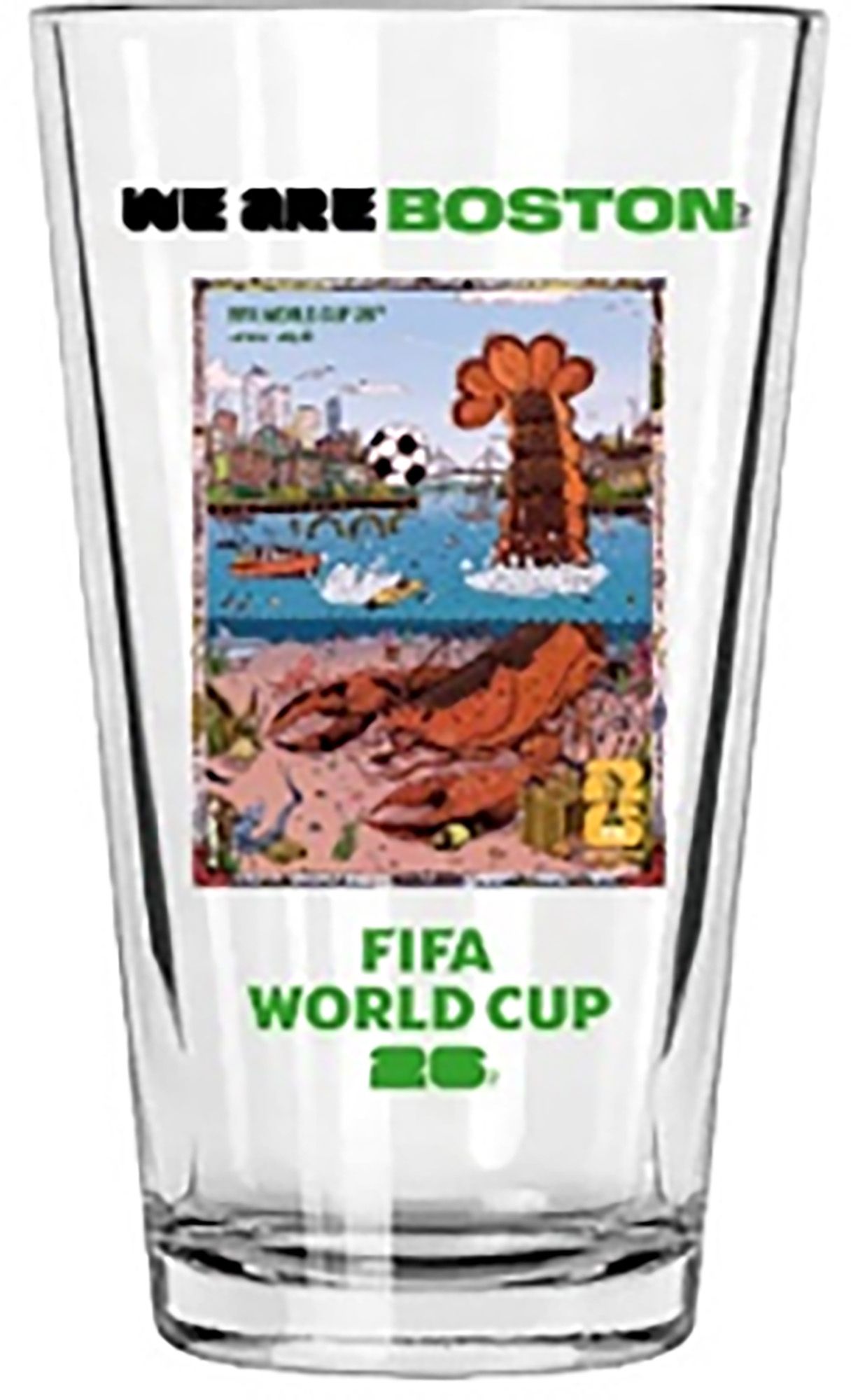 Boston Poster Pint Glass
