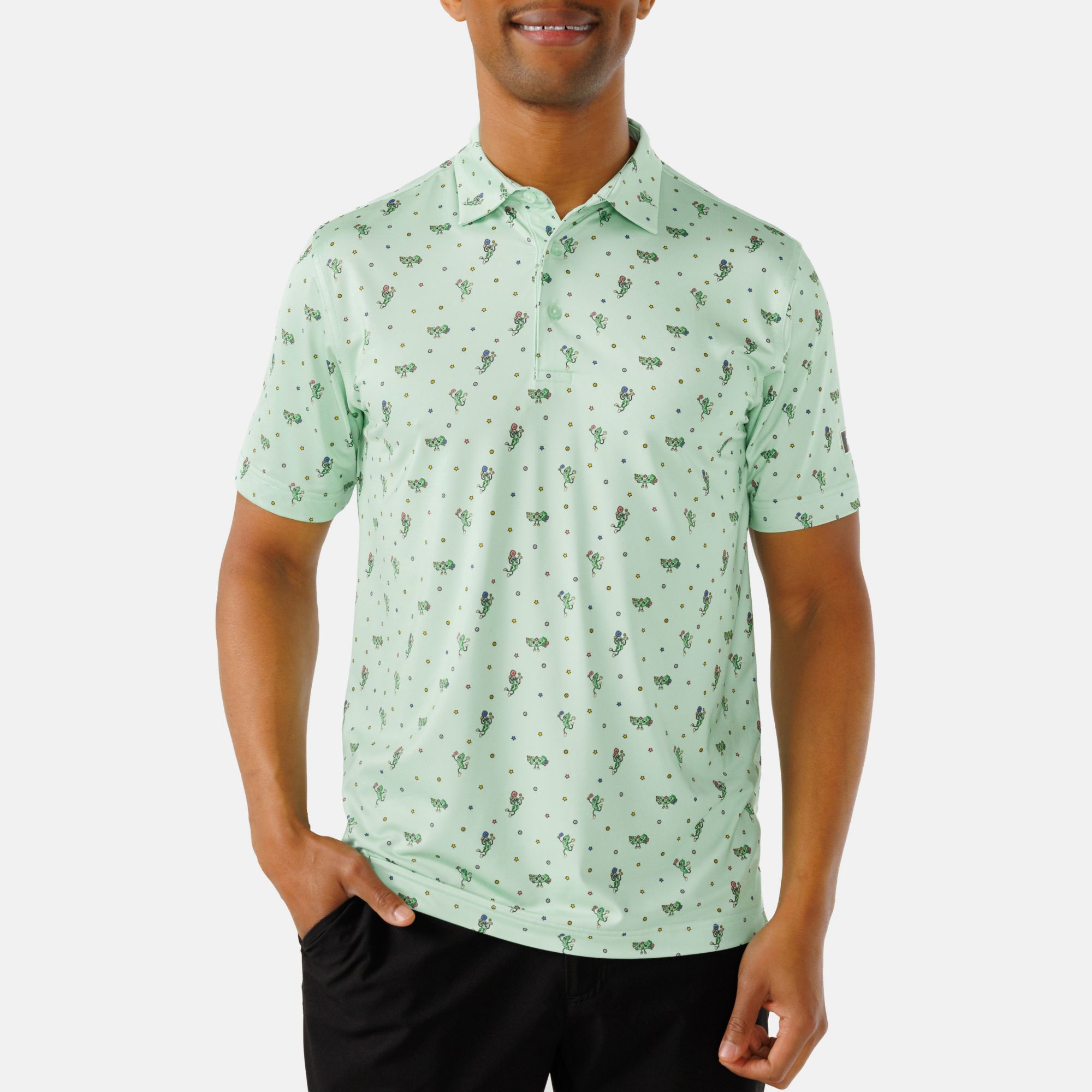 Waggle Men's The Real Dill Golf Polo