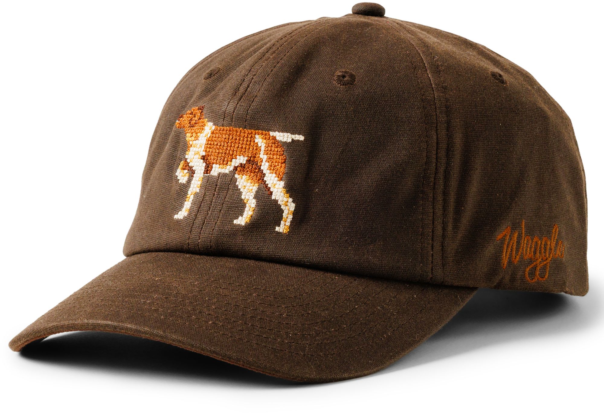 Waggle Men's Bird Dog Waxed Canvas Golf Hat