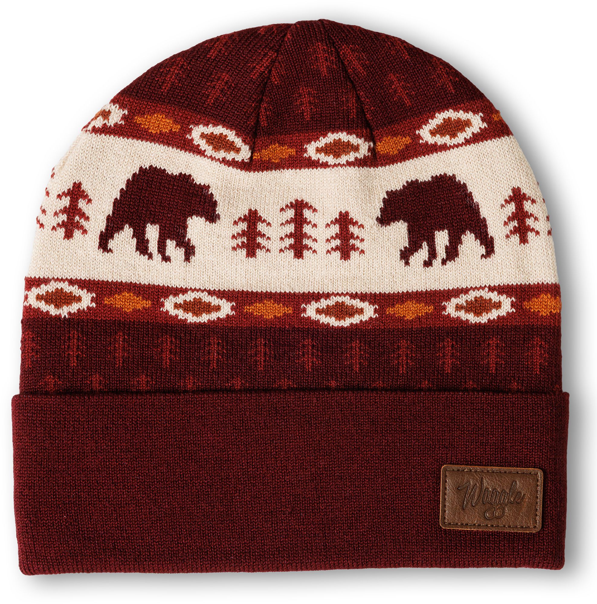 Waggle Men's Kodiak Ridge Wool Golf Beanie