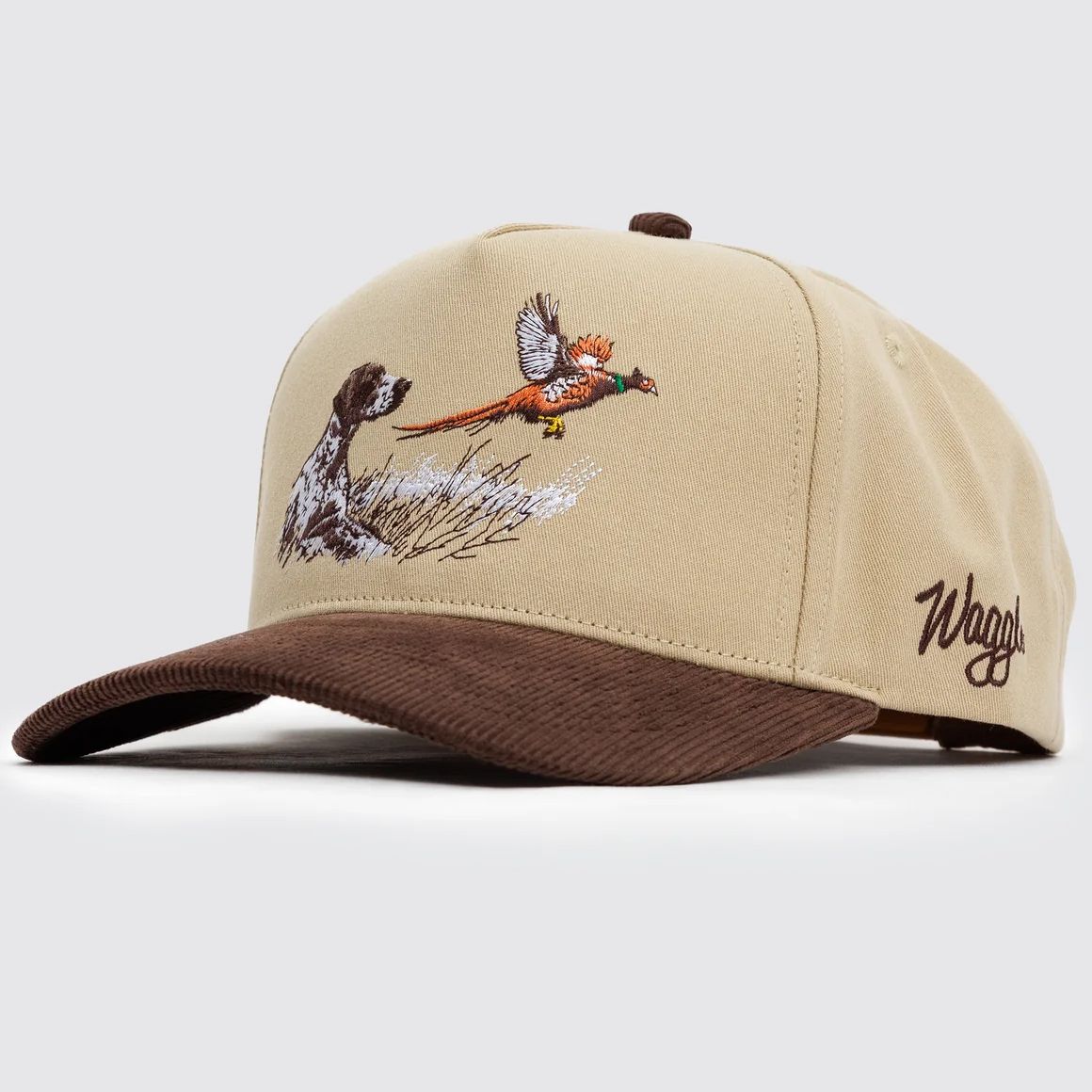 Waggle Men's Upland Corduroy Brim Golf Hat