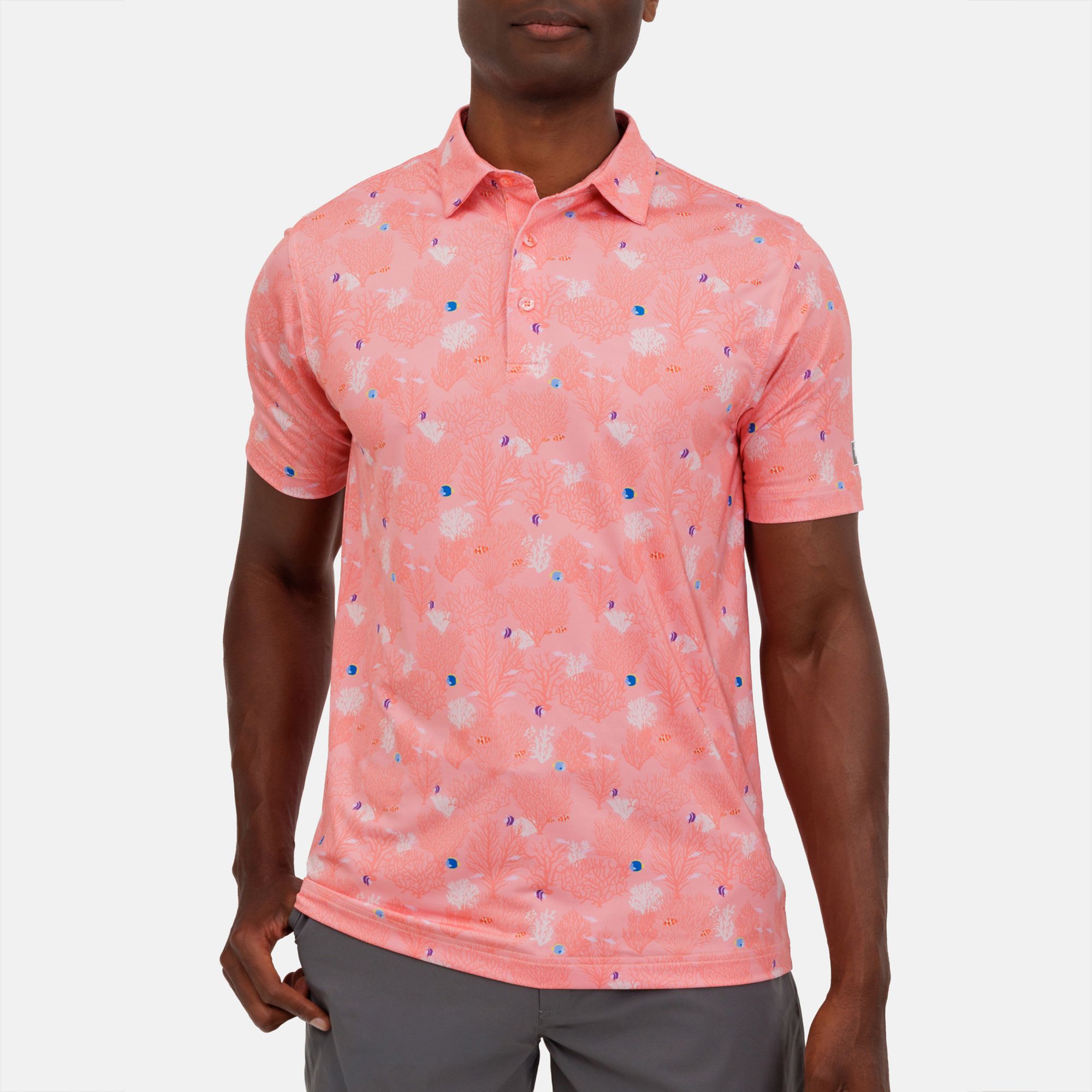 Waggle Men's The Reef Golf Polo