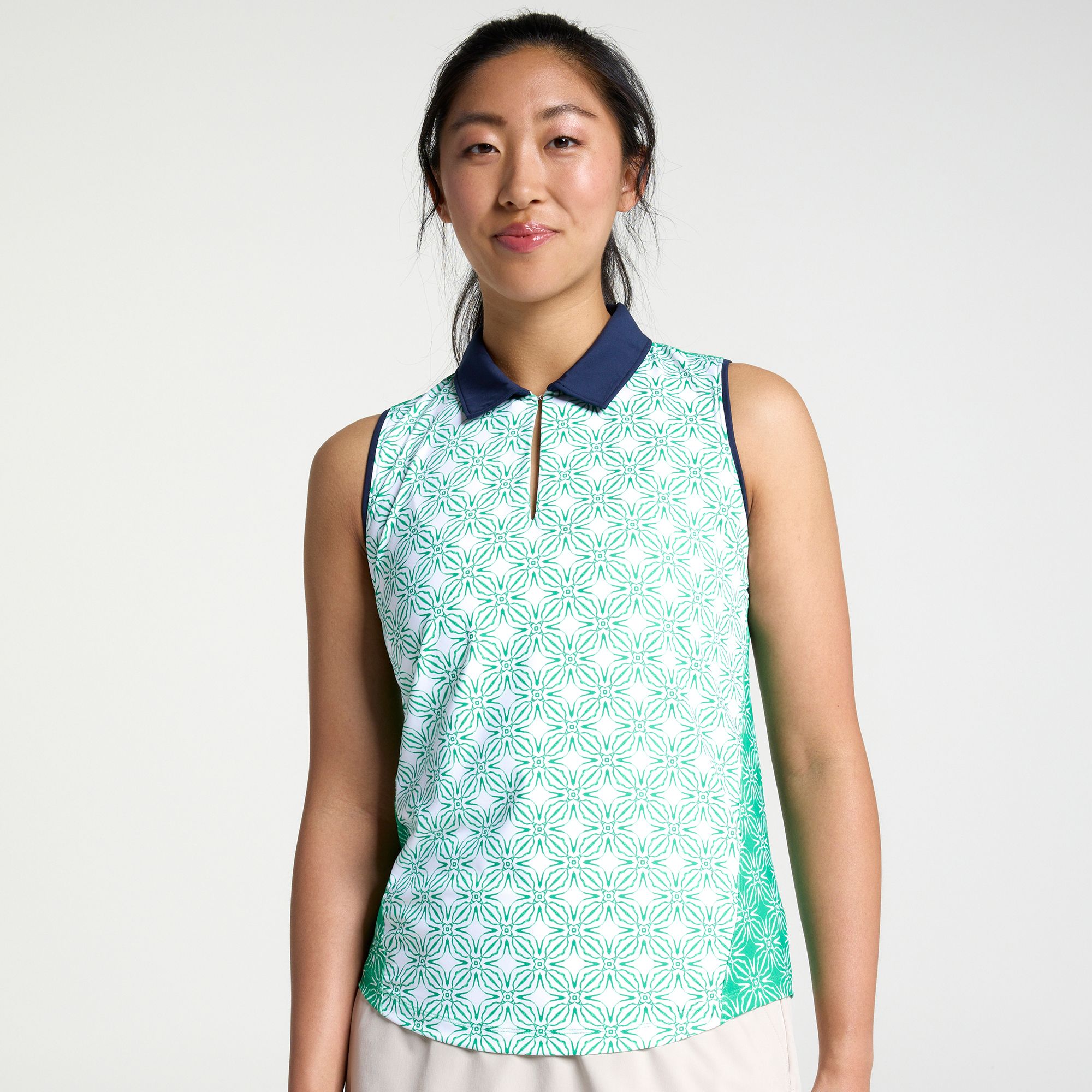 Walter Hagen Women's Golf Performance 11 Fashion Sleeveless Polo