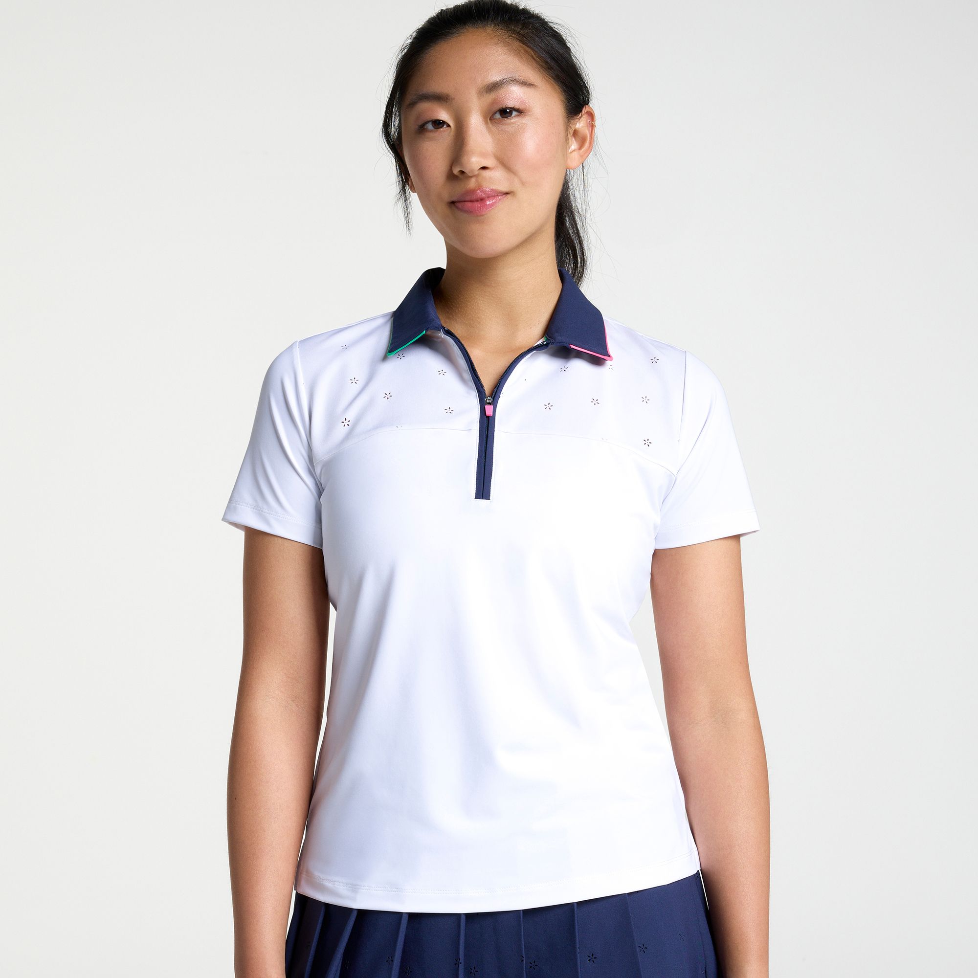 Walter Hagen Women's Golf Performance 11 Fashion Short Sleeve Polo