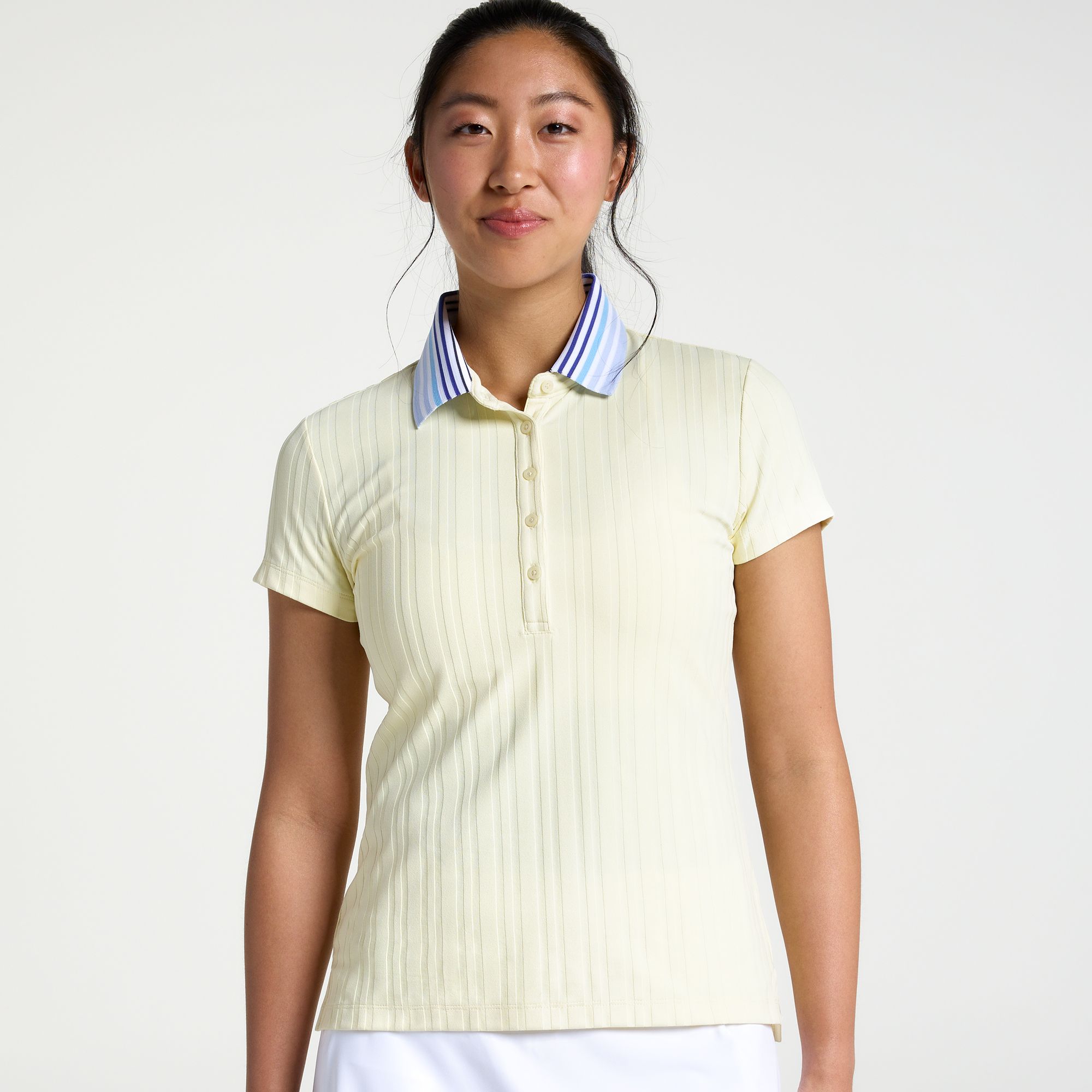 Walter Hagen Women's Golf Performance 11 Short Sleeve Textured Polo