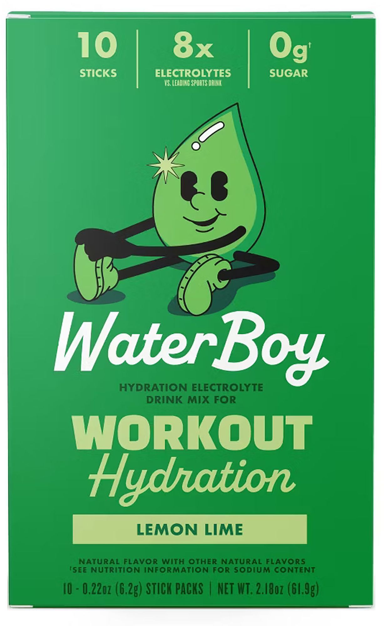 Waterboy Workout Hydration - 10 pack
