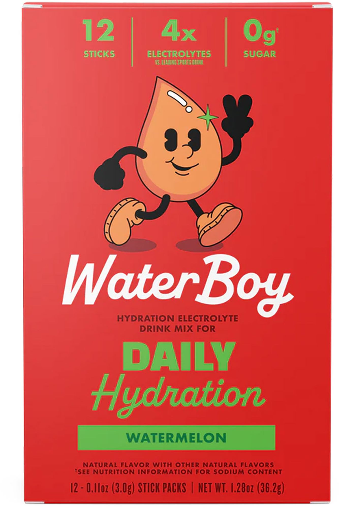 Waterboy Daily Hydration- 12 Pack