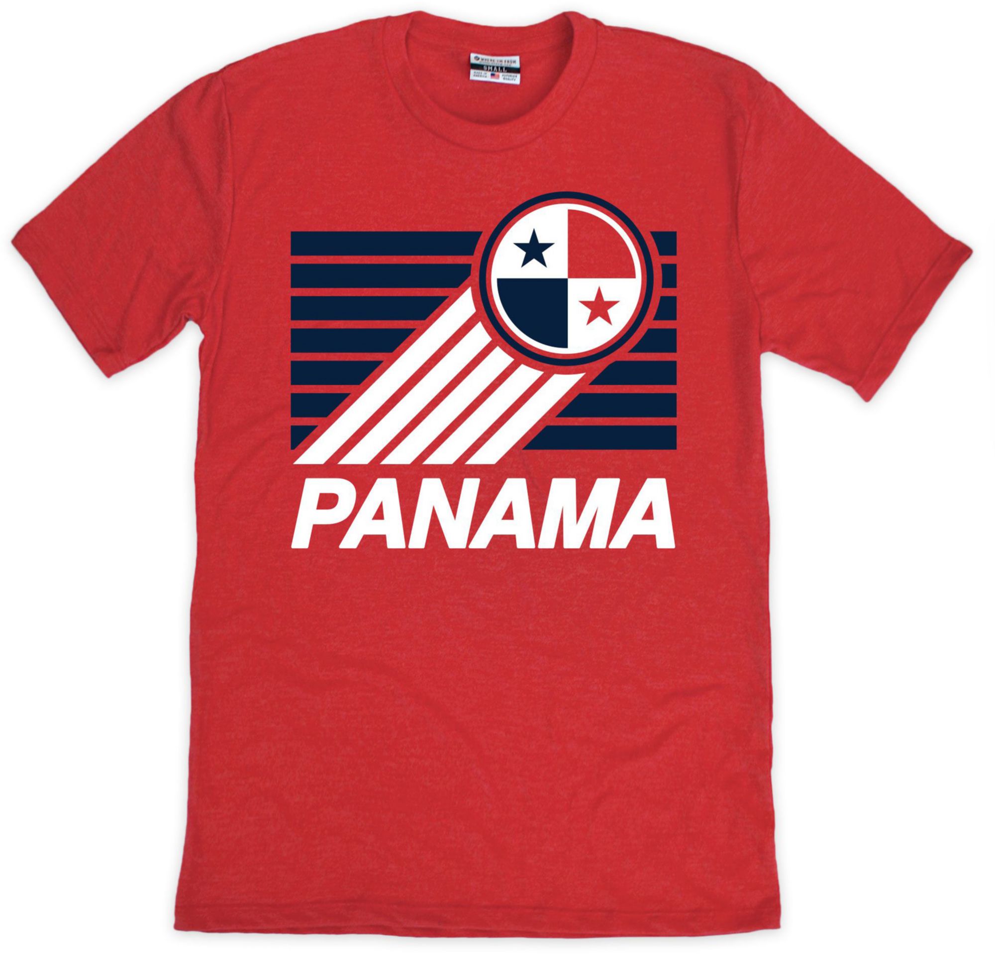 Where I'm From Adult Panama Red T-Shirt, Women's