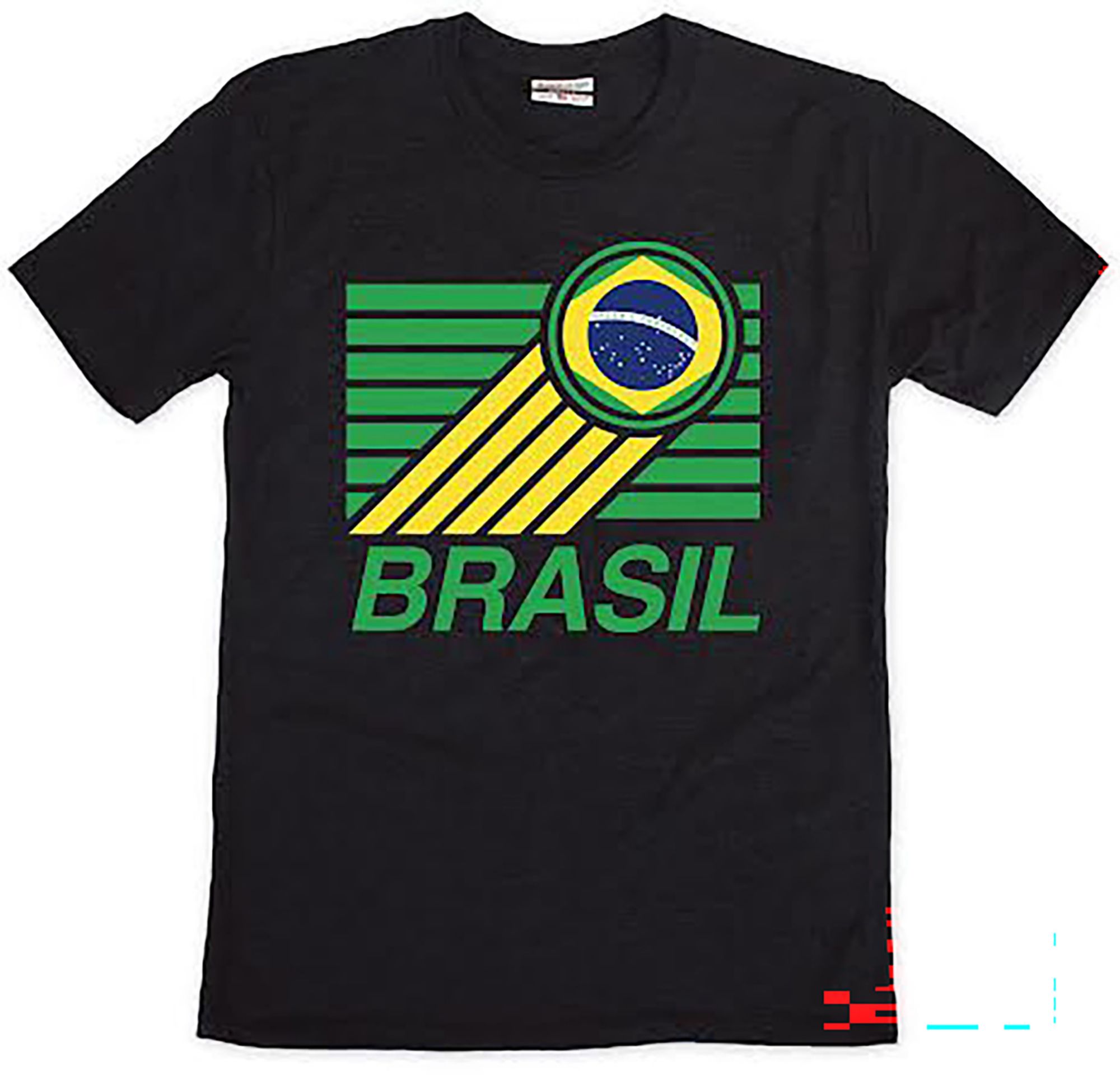 Where I'm From Adult Brazil Black T-Shirt