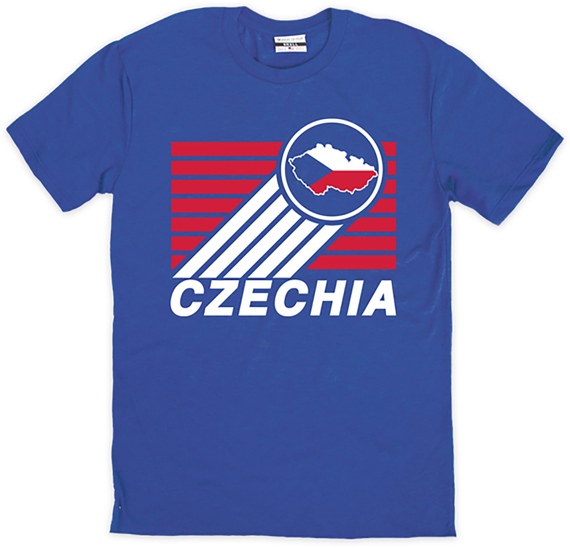 Where I'm From Adult Czechia Royal Country Flag T-Shirt