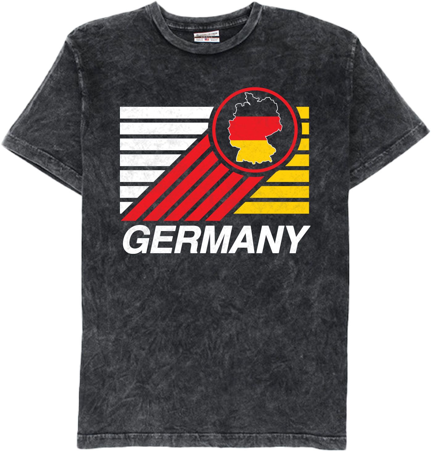 Where I'm From Adult Germany Mineral Embroidered T-Shirt