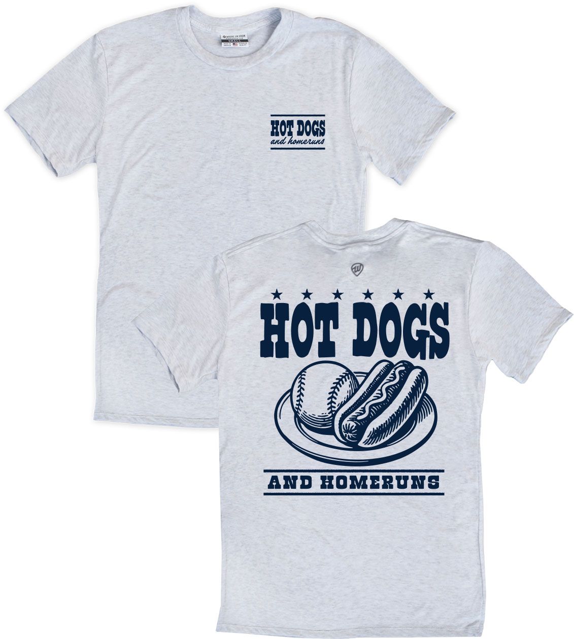 Where I'm From Adult America Ash 2 Hit T-Shirt