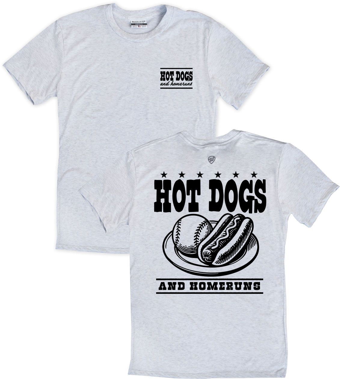 Where I'm From Adult America Ash 2 Hit T-Shirt