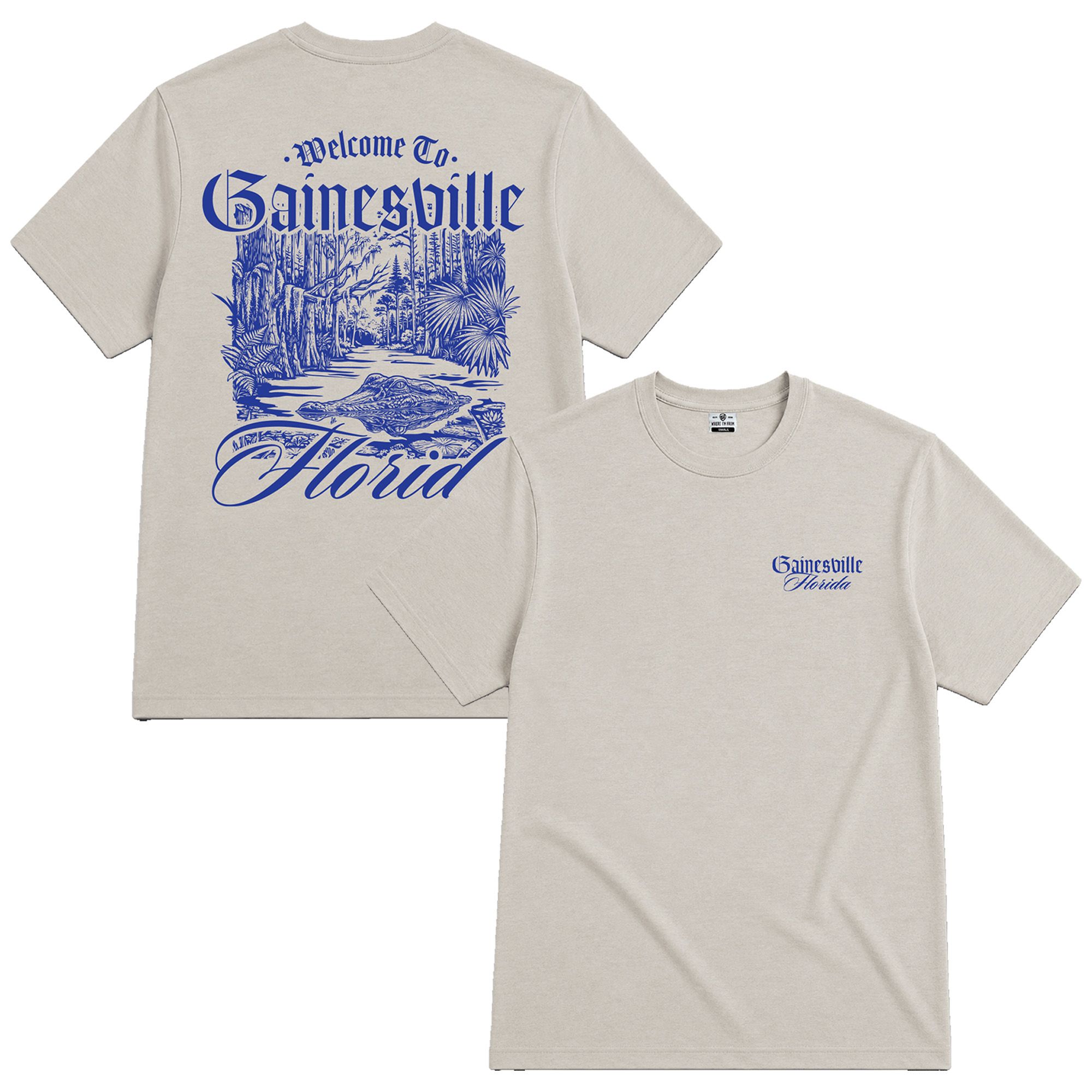 Where I'm From Adult Florida 2 Hit T-Shirt