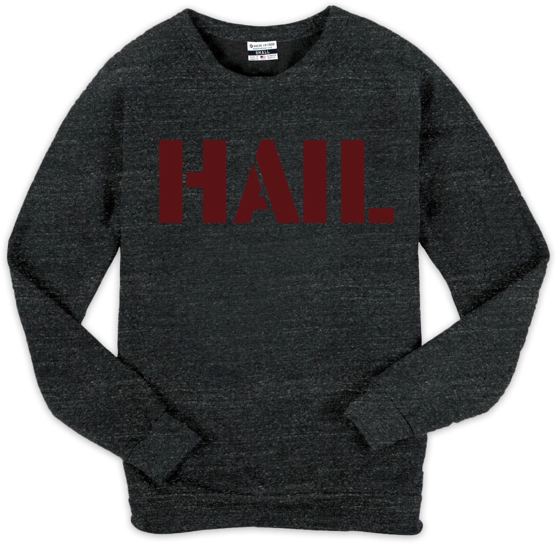 Where I'm From Adult Washington Hail Crewneck Sweatshirt