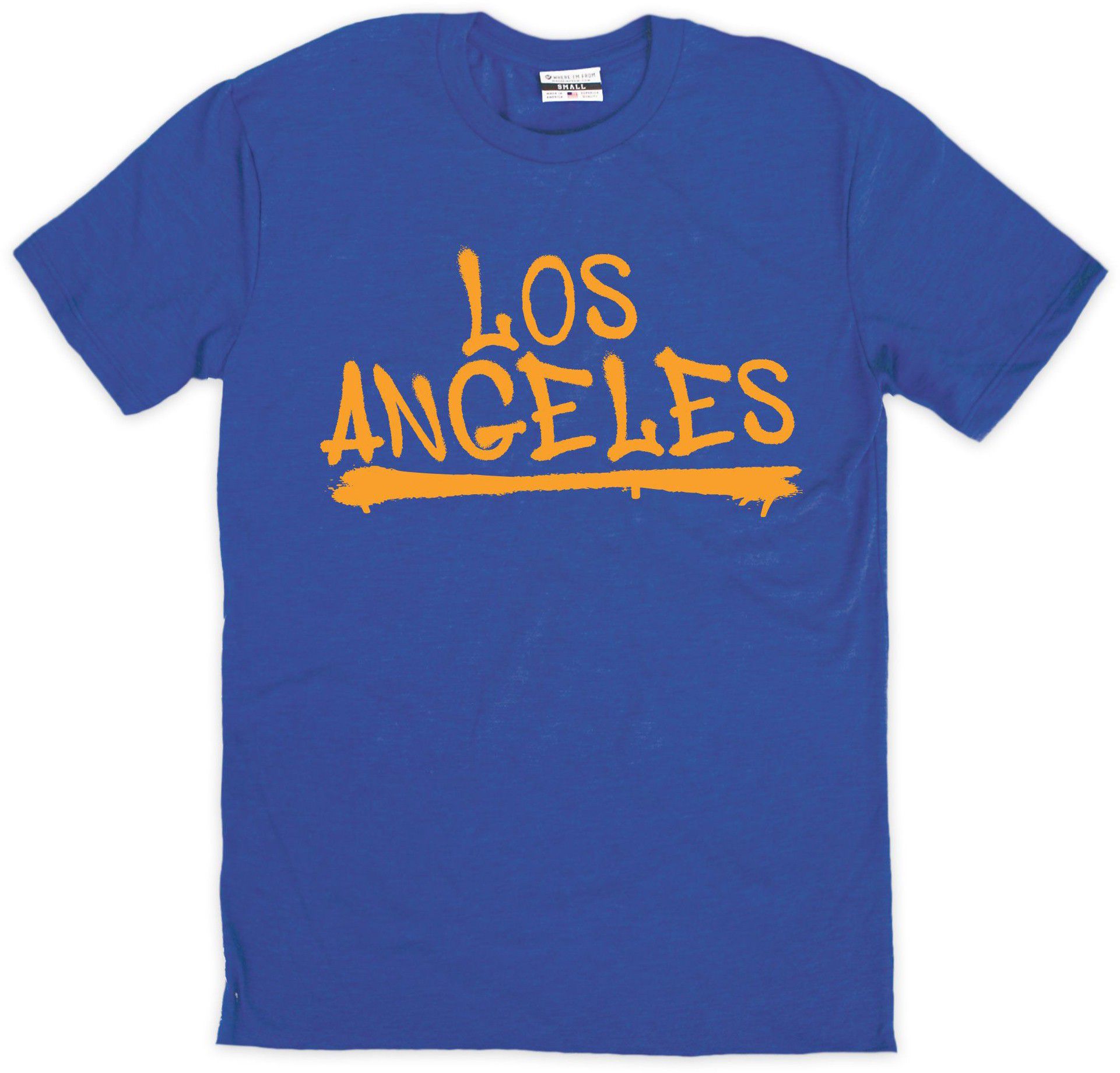 Where I'm From Adult Los Angeles Graffiti T-Shirt