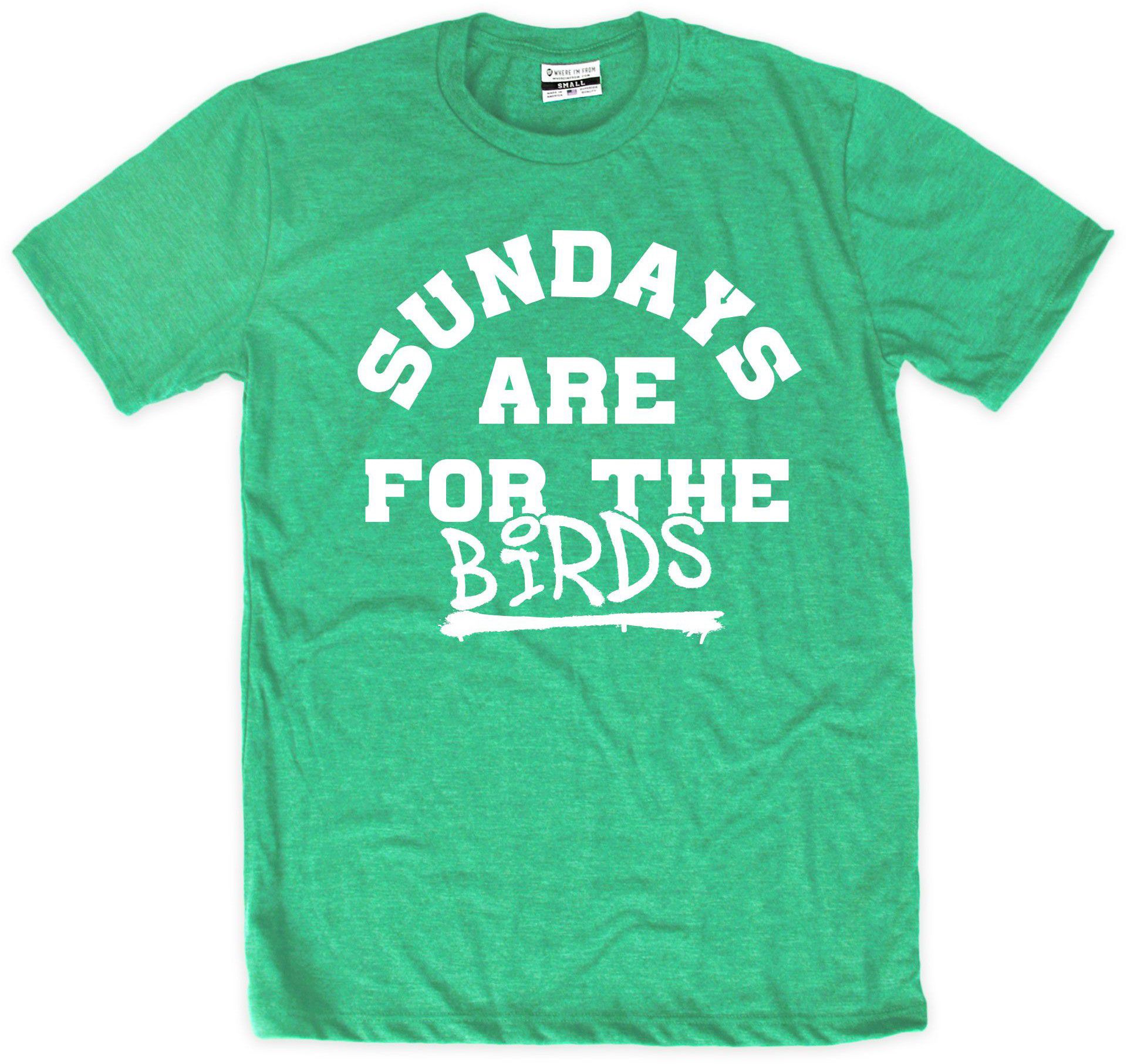 Where I'm From Adult Philadelphia Sunday T-Shirt