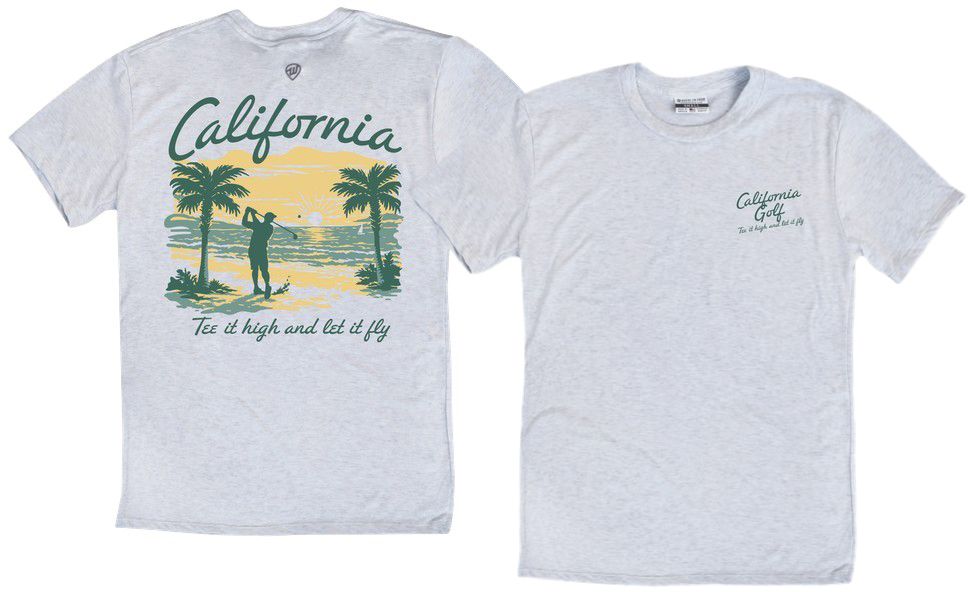 Where I'm From Adult California Ash Tee High 2 Hit T-Shirt
