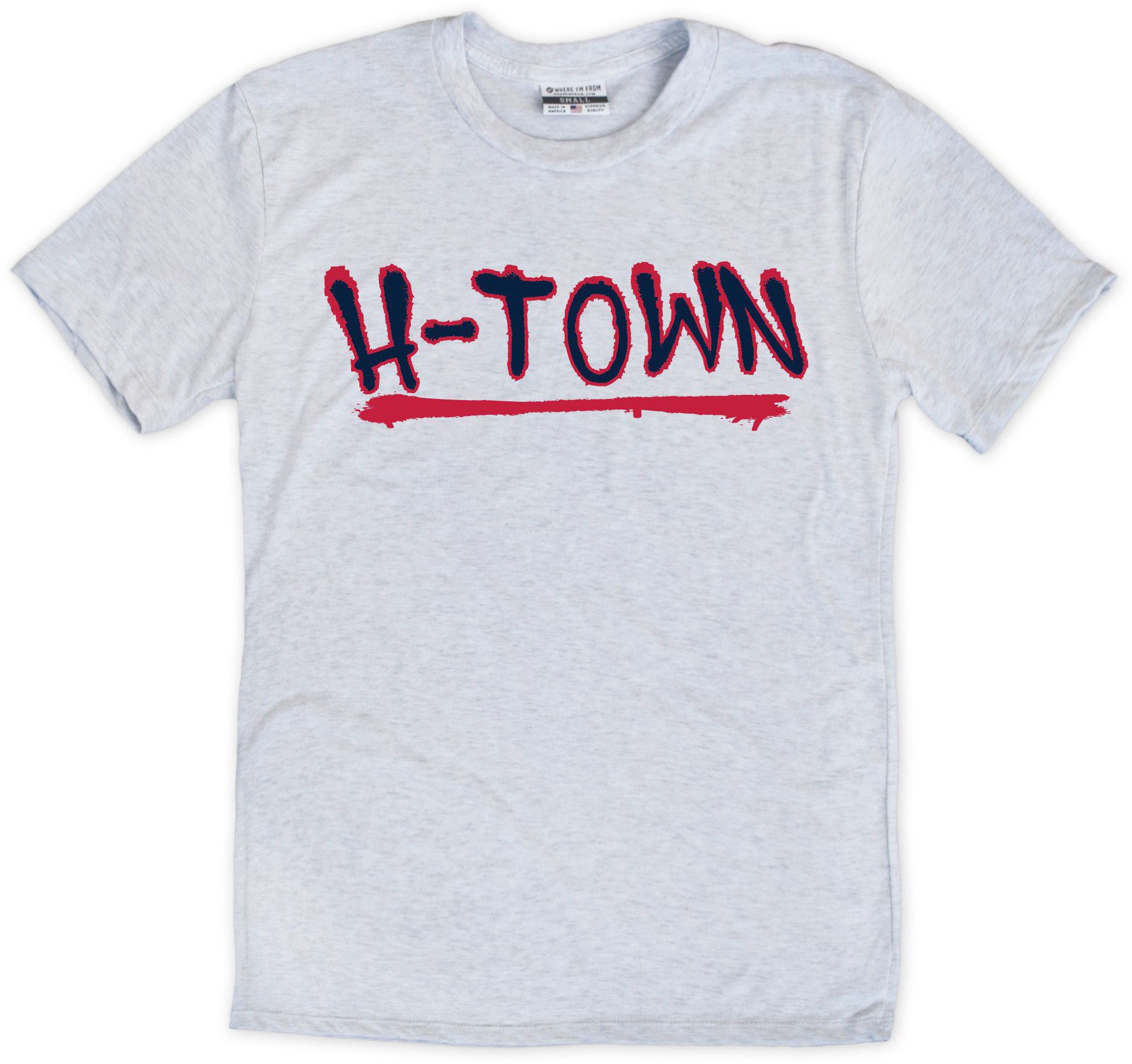Where I'm From Adult Houston Hometown T-Shirt