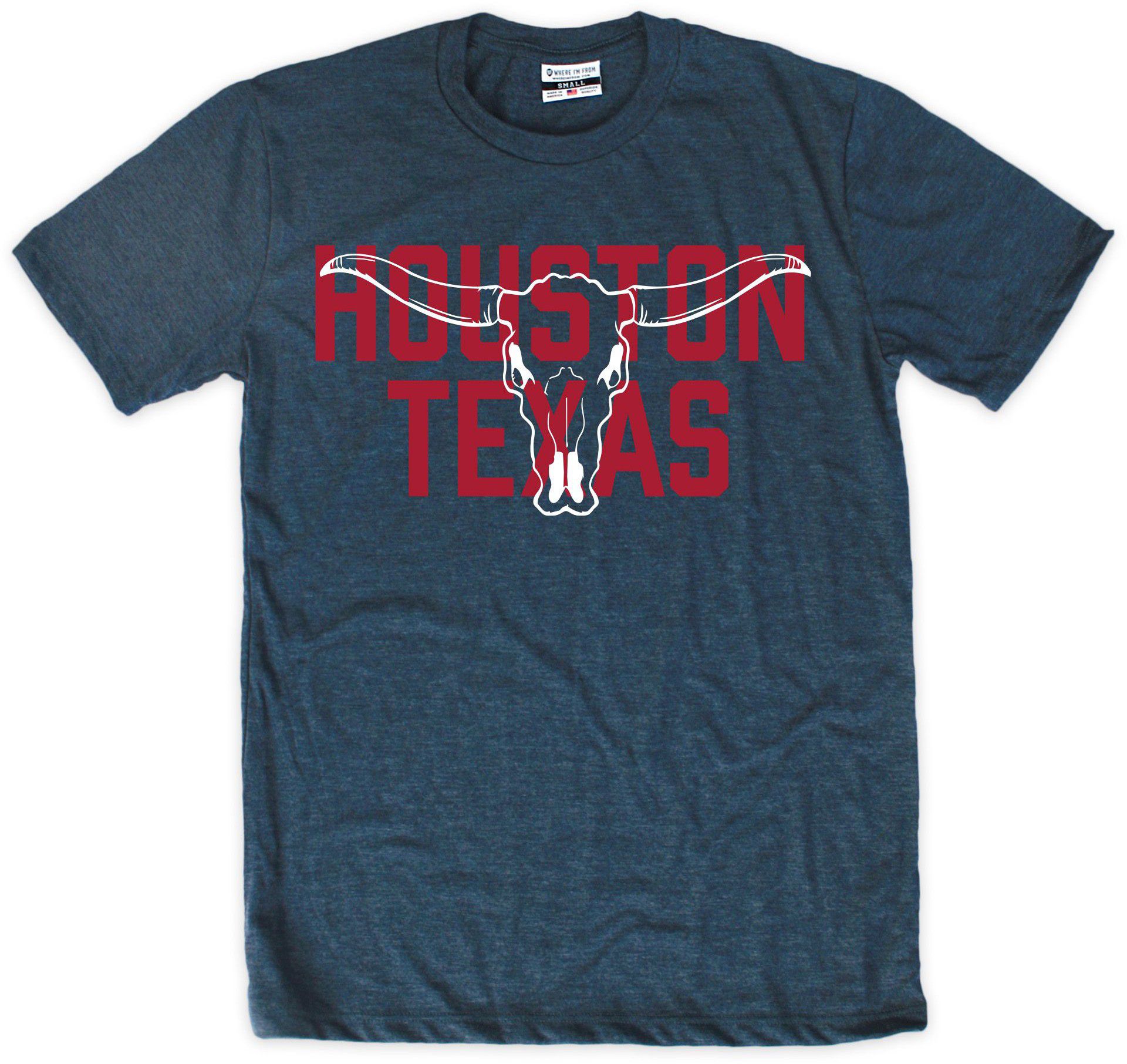 Where I'm From Adult Houston Mascot T-Shirt