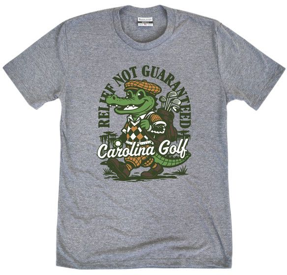 Where I'm From Adult South Carolina Gray Gator Golf T-Shirt