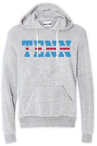 Where I'm From Adult Tennessee Stripe Pullover Hoodie