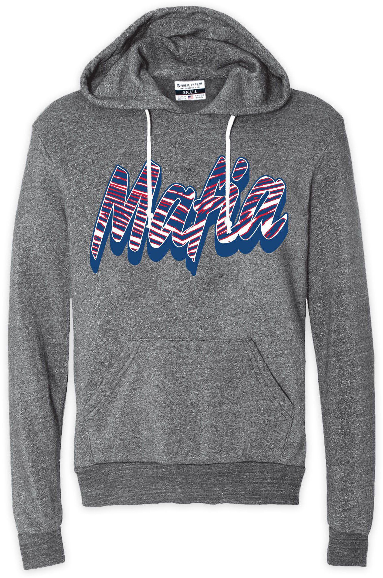 Where I'm From Adult Buffalo Crew Neck Sweatshirt