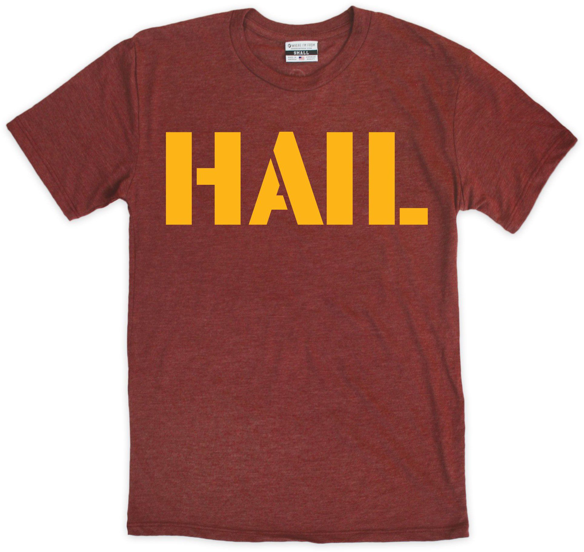 Where I'm From Adult Washington Hail T-Shirt