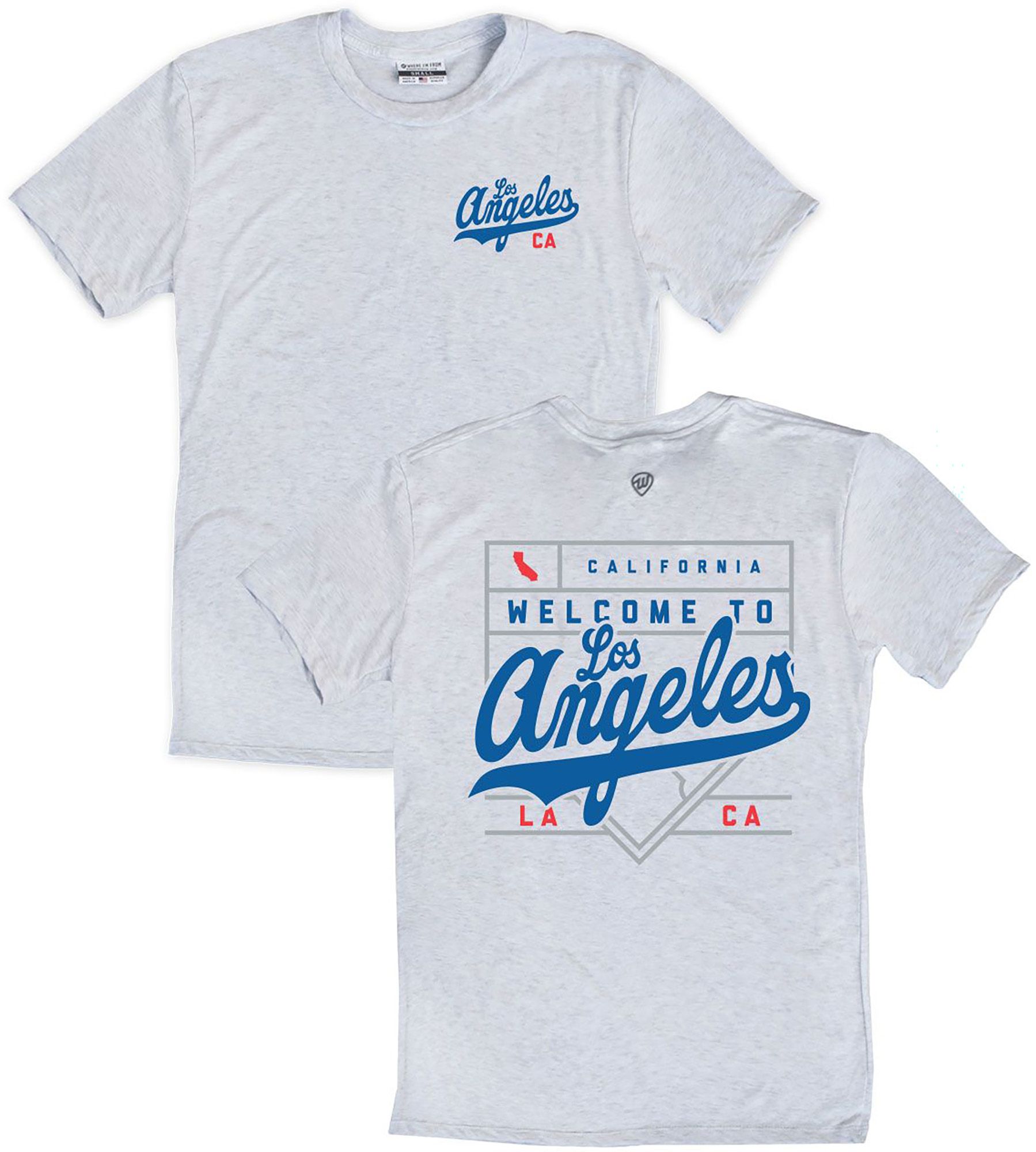 Where I'm From Adult Los Angeles Ash T-Shirt