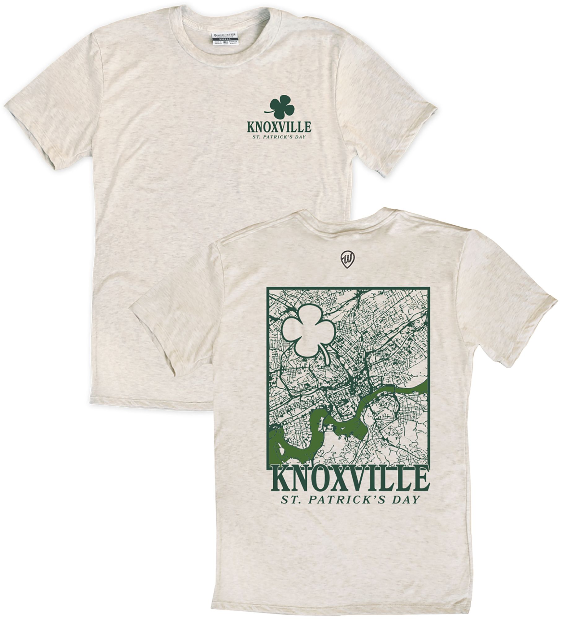 Where I'm From Adult Knoxeville City Oatmeal St. Patty's T-Shirt