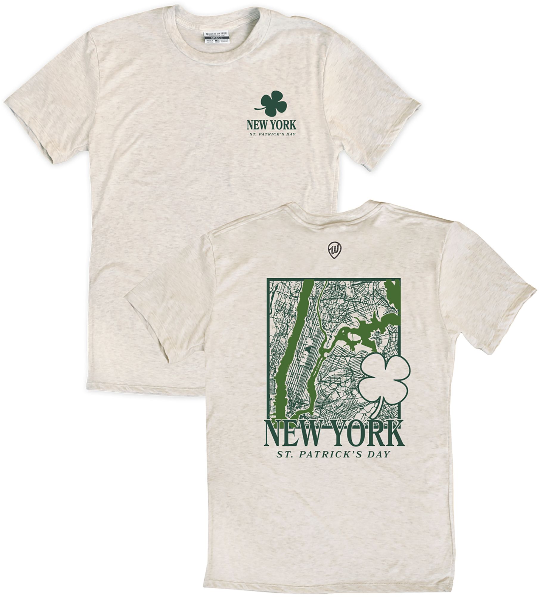 Where I'm From Adult New York City Oatmeal St. Patty's T-Shirt