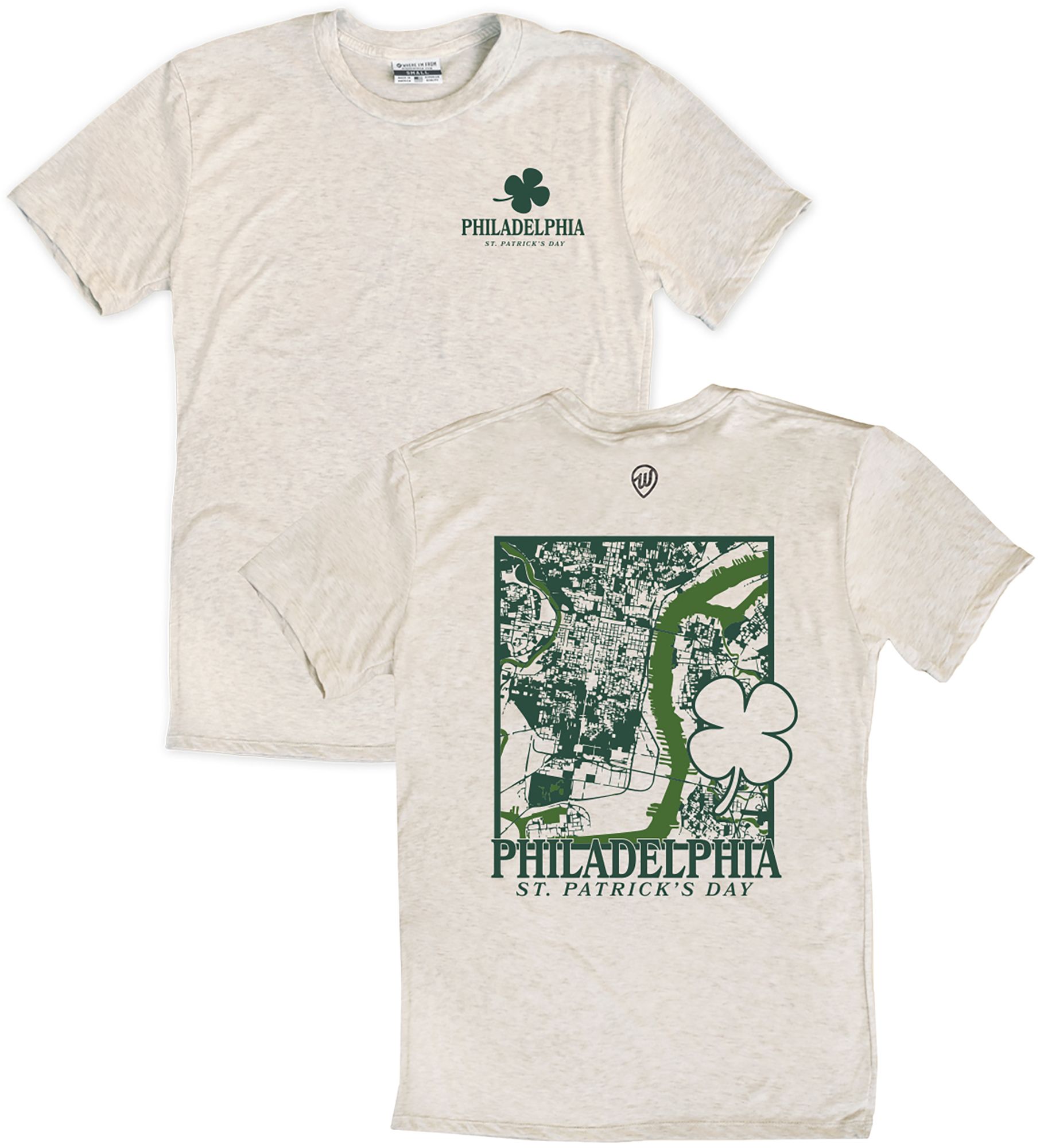 Where I'm From Adult Philadelphia City Oatmeal St. Patty's T-Shirt