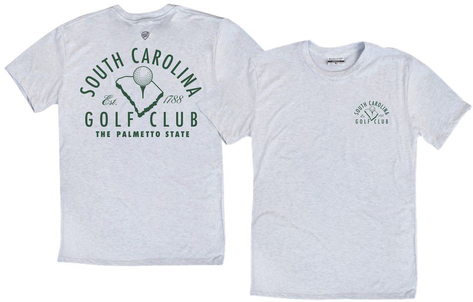 Where I'm From Adult South Carolina Ash Golf Club T-Shirt