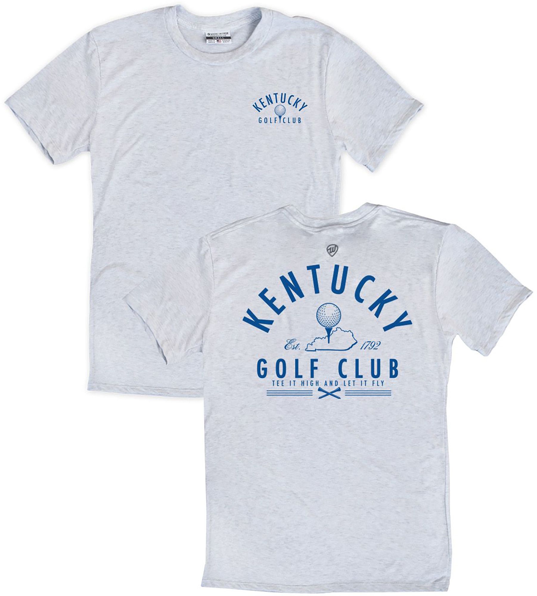 Where I'm From Adult Kentucky Ash Club 2 Hit T-Shirt